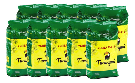Pack 10 Kg Yerba Mate Tucanguá Tradicional De 1 Kg